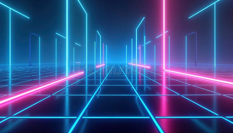 Futuristic Perspective Floor